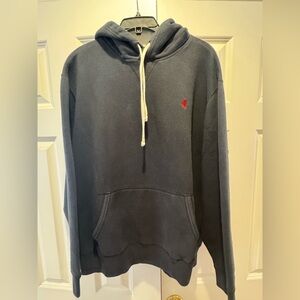 Ralph Lauren Black Hoodie with Red logo